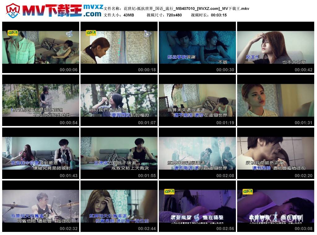 花世纪-抵抗世界_国语_流行_MB407010